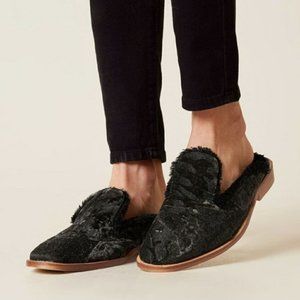 Free People - Velvet Butterfly Effect Mules - 7